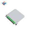 1X8 Plc Splitter LGX Box Cassette Card Inserting PLC Splitter Module 8 Port Fiber Optic Splitter