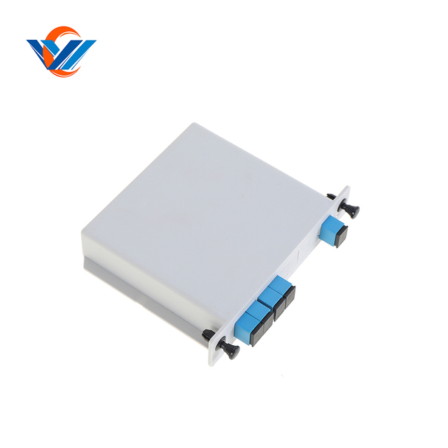 1X8 Plc Splitter LGX Box Cassette Card Inserting PLC Splitter Module 8 Port Fiber Optic Splitter