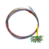 12 sx core pigtail 1M SC APC SM LSZH G657A 0.9mm Singlemode 9/125 colours fibre optique pigtails fiber optic pigtail