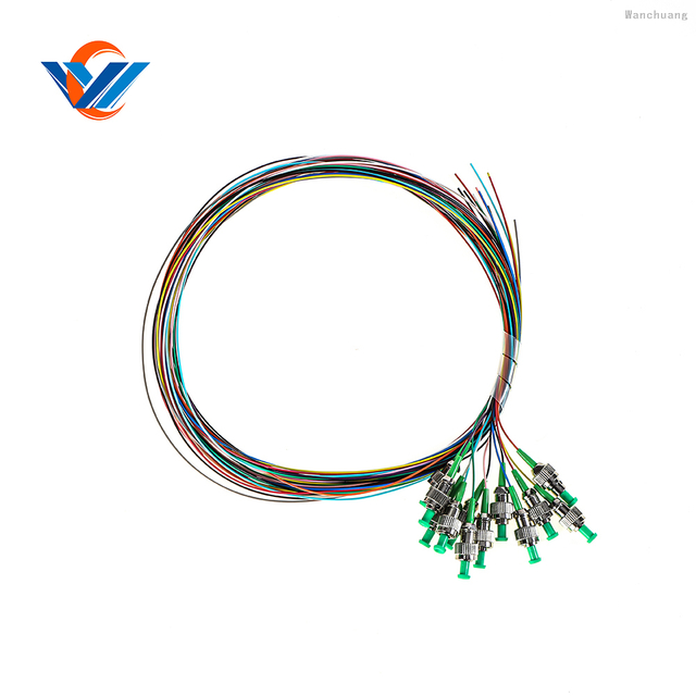  High Quality Fibra Pigtails 2M LC APC UPC SM Sx Core LSZH G657A 0.9mm Singlemode 9/125 Colours Fiber Optic Pigtail