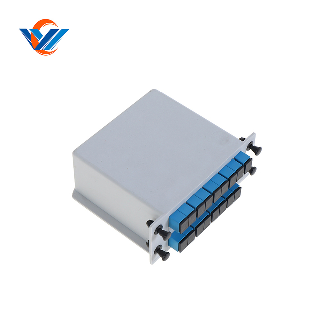 ABS Box FC APC Connectors Cassette Type 1X16 Optical PLC Mini Splitter